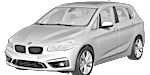 BMW F45 B1852 Fault Code